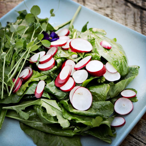 Spring Salad with Radishes
